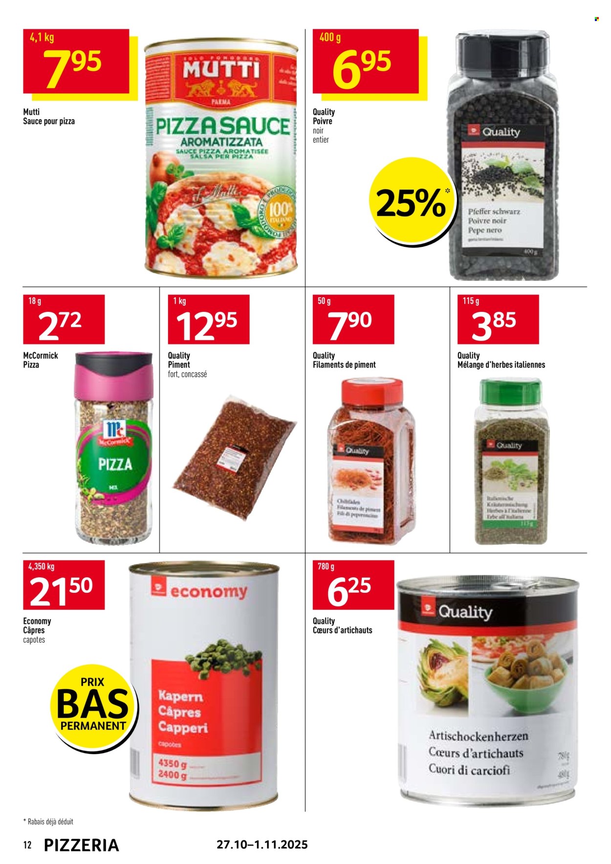 Volantino Prodega - 27.10.2025 - 1.11.2025. Pagina 12. Pagina 12