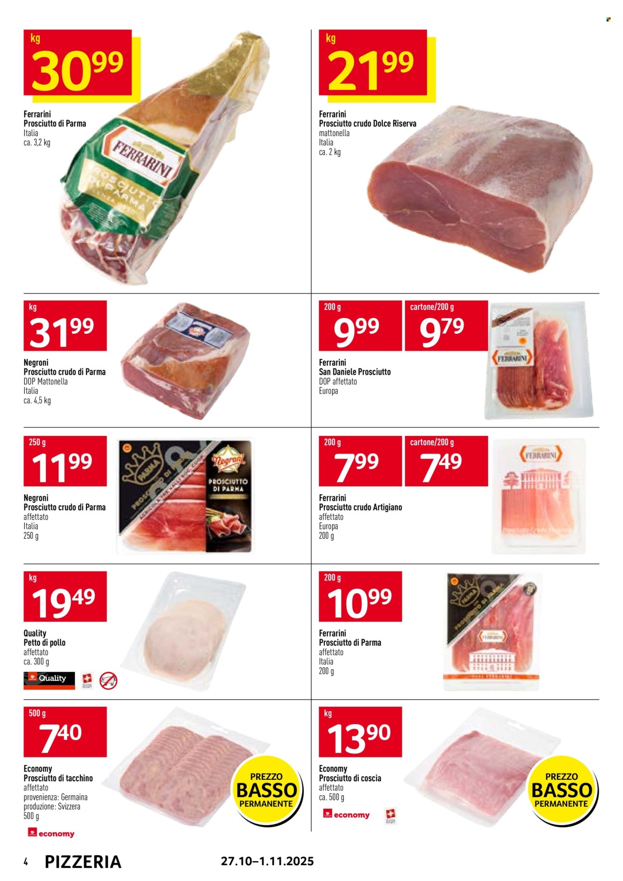 Volantino Prodega - 27.10.2025 - 1.11.2025. Pagina 4. Pagina 4