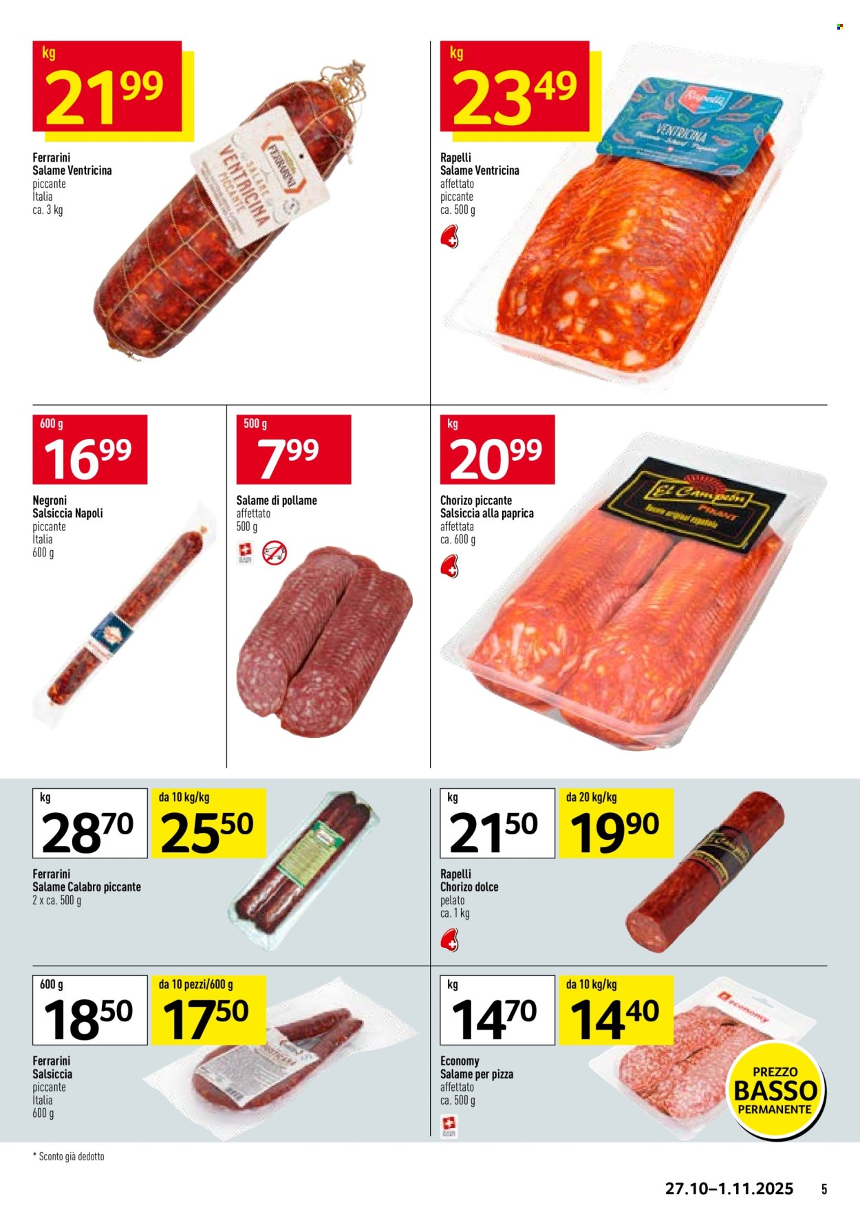 Volantino Prodega - 27.10.2025 - 1.11.2025. Pagina 5. Pagina 5