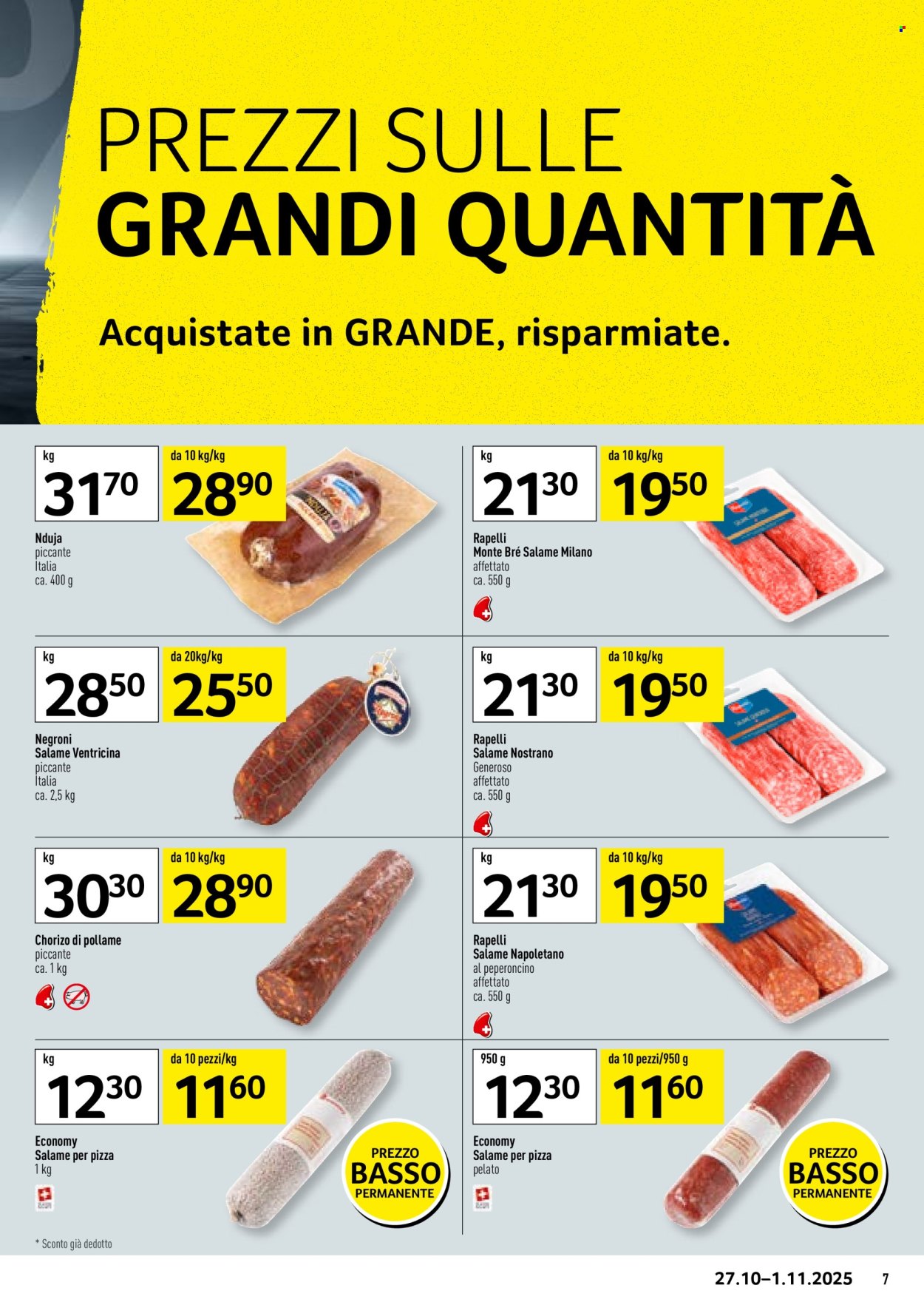 Volantino Prodega - 27.10.2025 - 1.11.2025. Pagina 7. Pagina 7