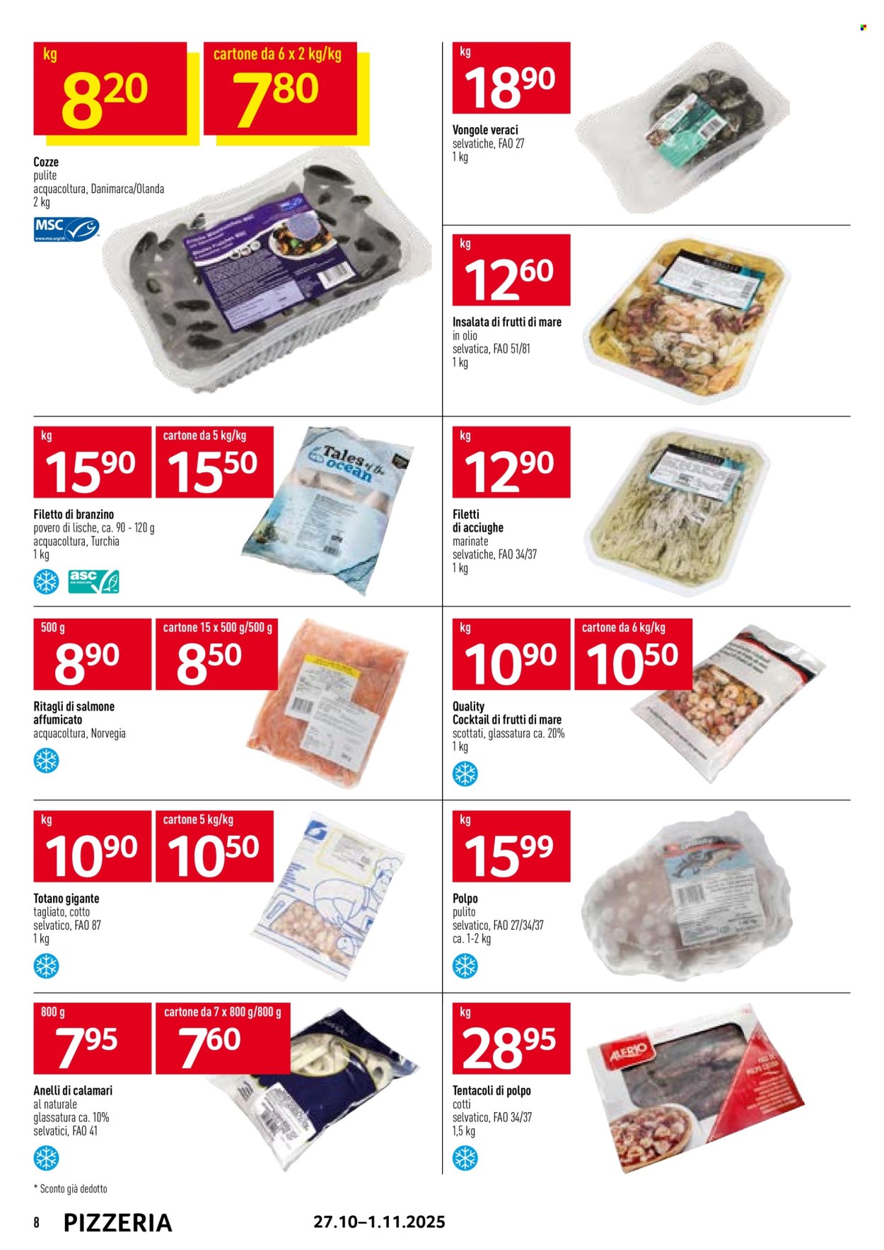 Volantino Prodega - 27.10.2025 - 1.11.2025. Pagina 8. Pagina 8