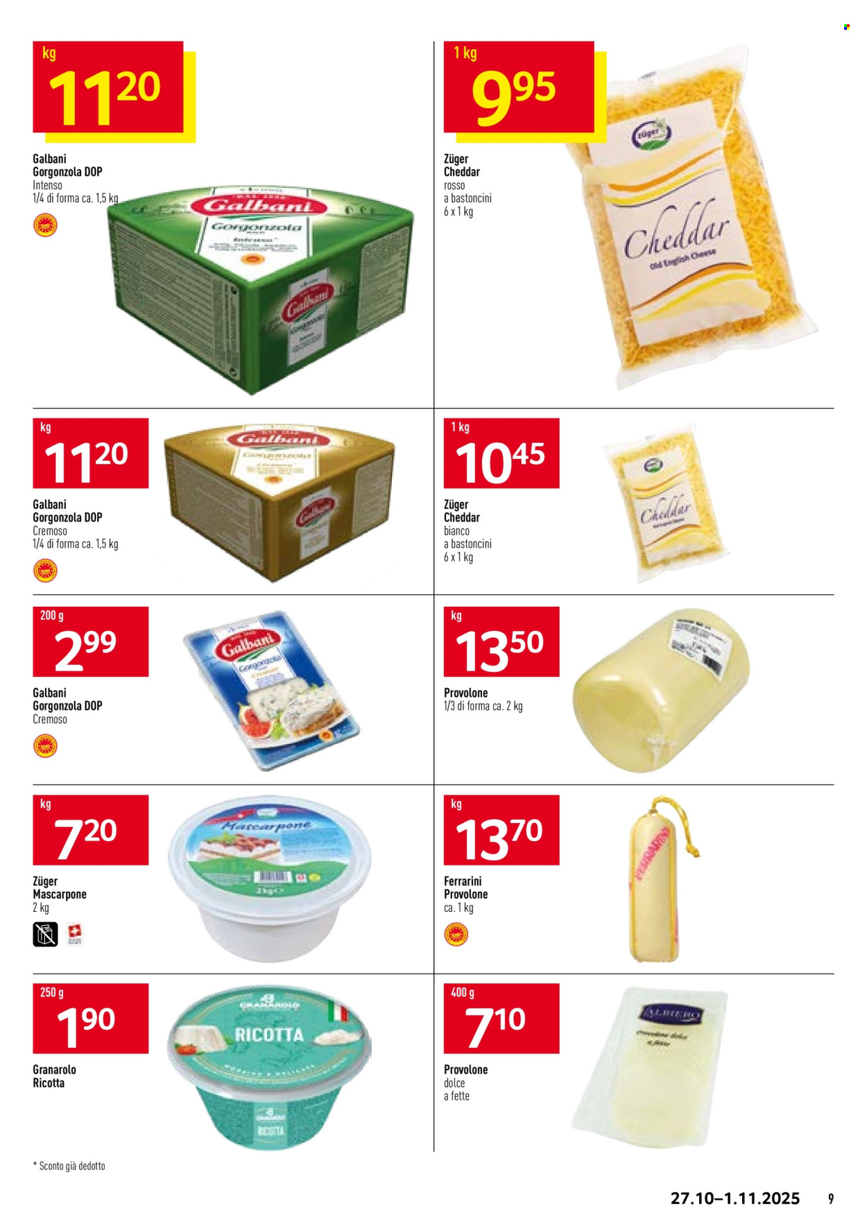 Volantino Prodega - 27.10.2025 - 1.11.2025. Pagina 9. Pagina 9