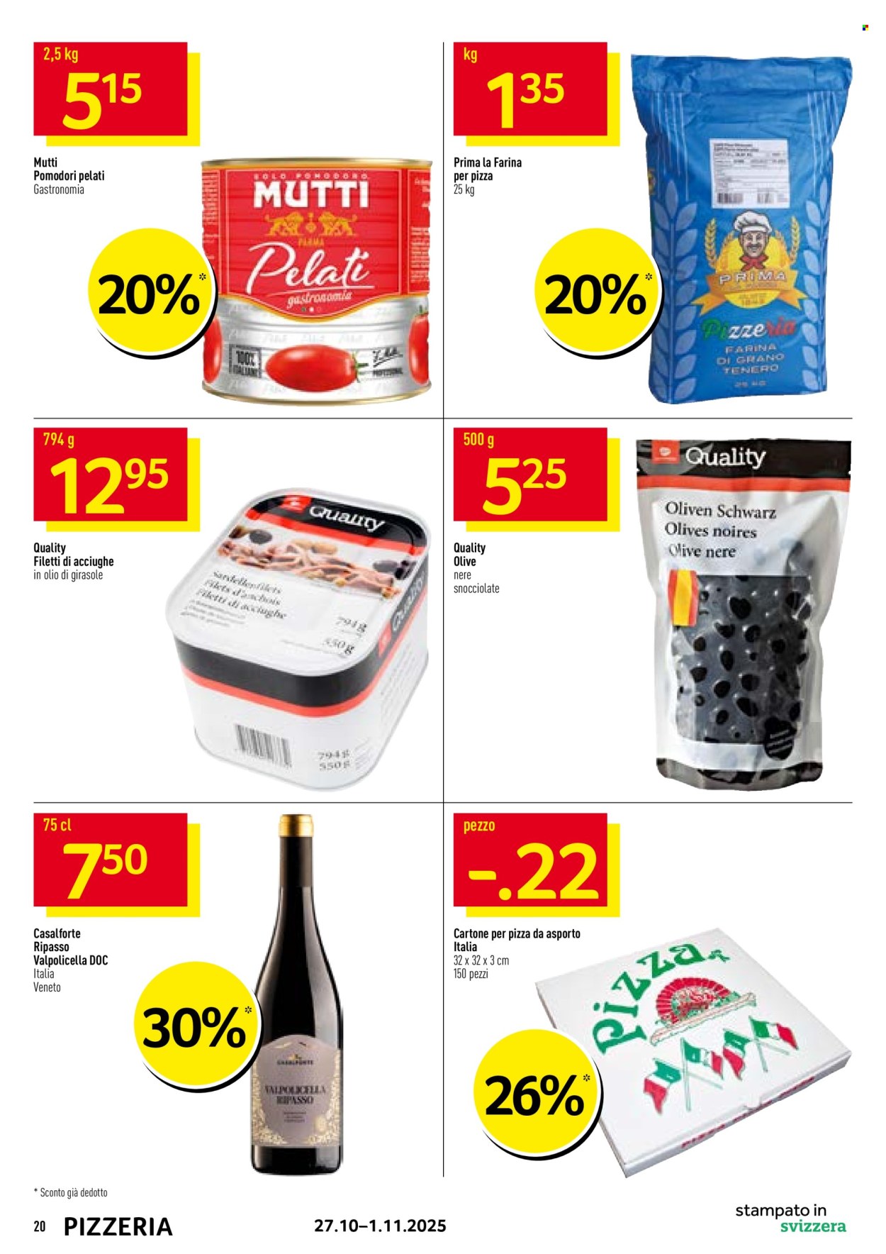 Volantino Prodega - 27.10.2025 - 1.11.2025. Pagina 20. Pagina 20