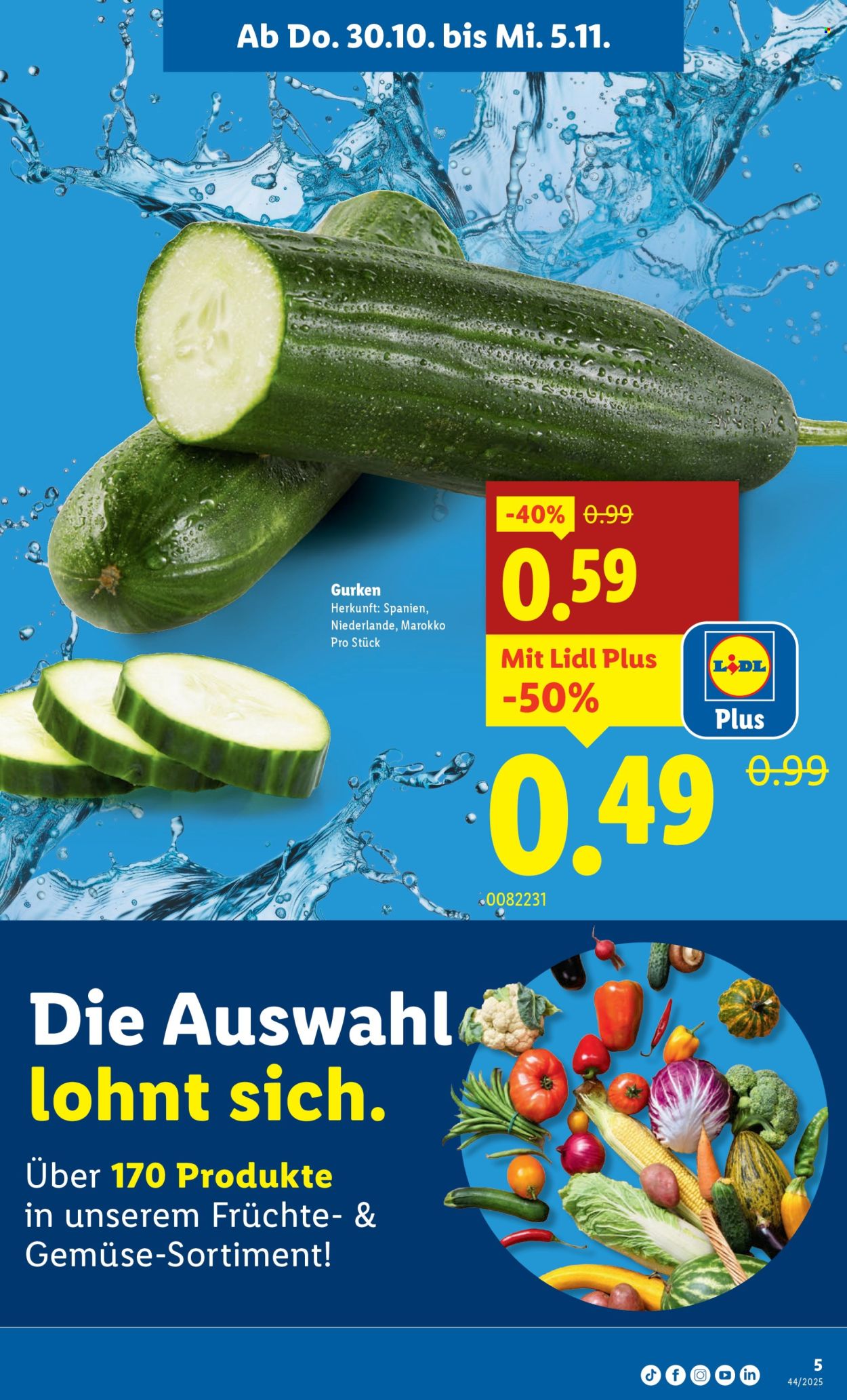 Volantino Lidl - 30.10.2025 - 5.11.2025. Pagina 5. Pagina 5