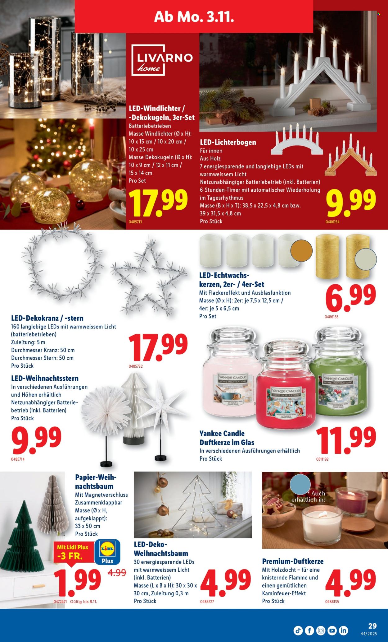 Volantino Lidl - 30.10.2025 - 5.11.2025. Pagina 29. Pagina 29