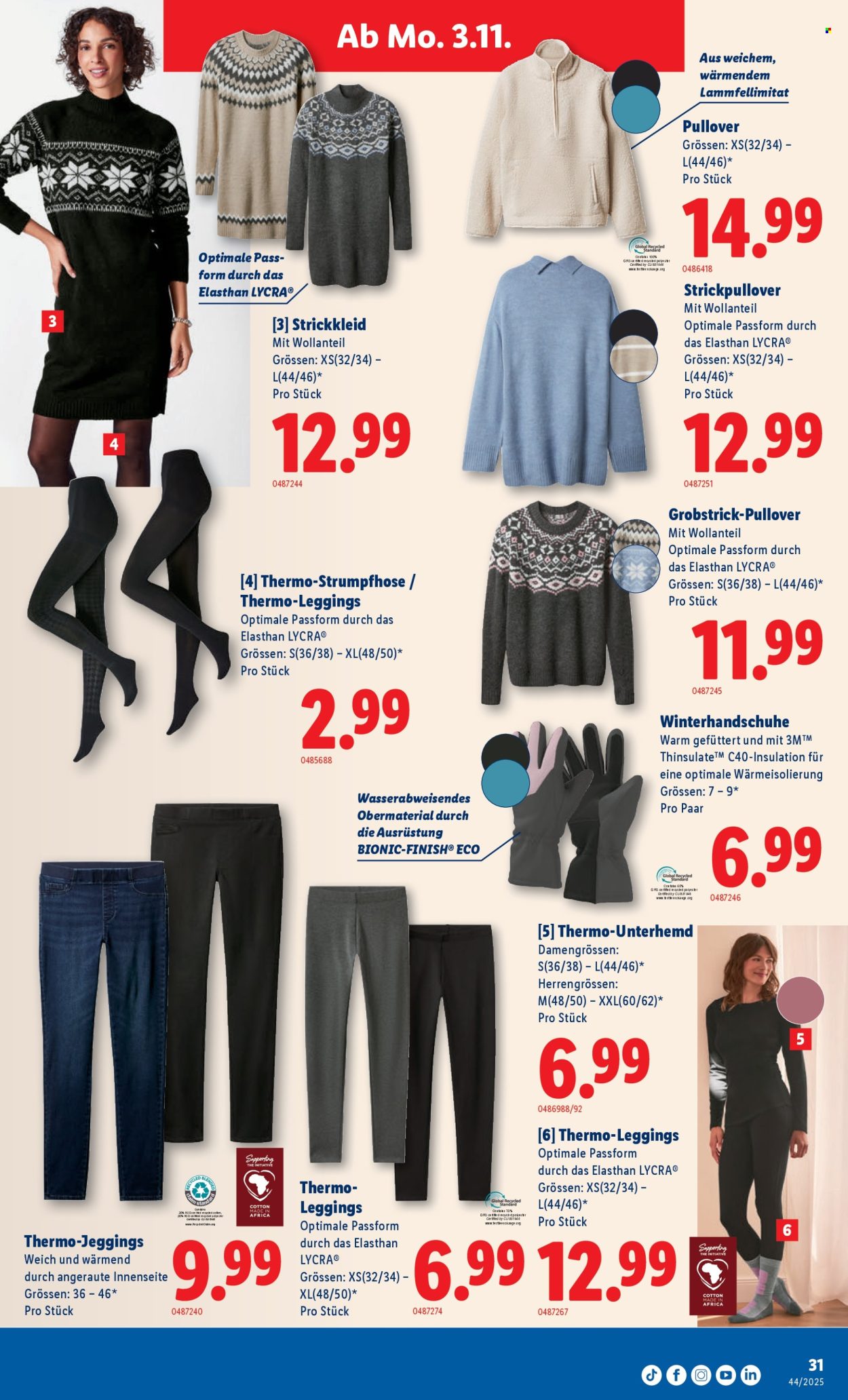 Volantino Lidl - 30.10.2025 - 5.11.2025. Pagina 31. Pagina 31