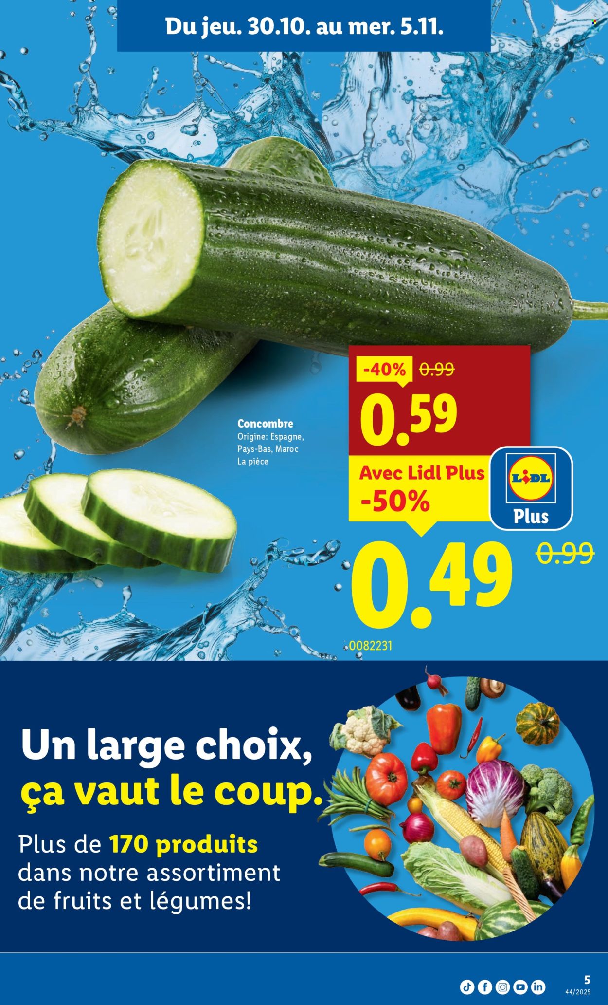 Volantino Lidl - 30.10.2025 - 5.11.2025. Pagina 5. Pagina 5