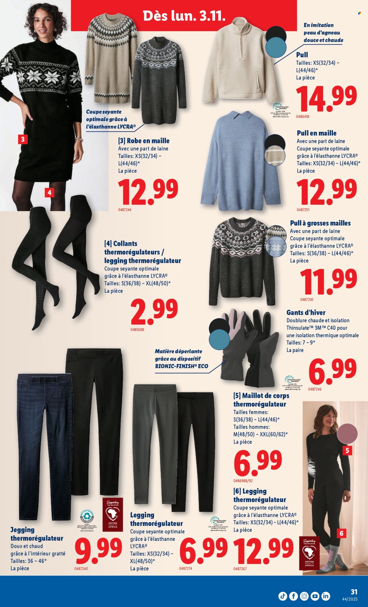 Volantino Lidl - 30.10.2025 - 5.11.2025. Pagina 31. Pagina 31