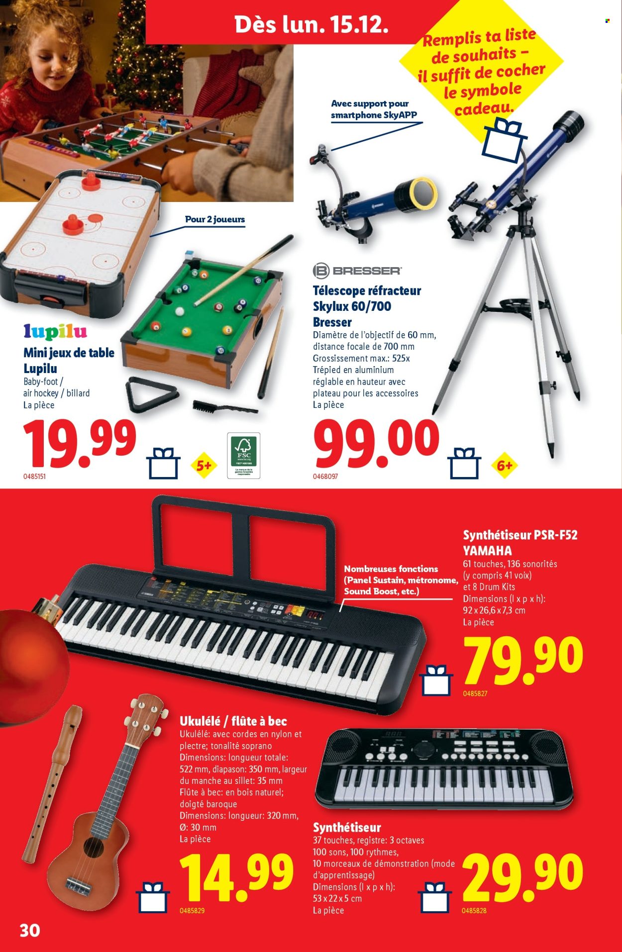 Volantino Lidl. Pagina 30. Pagina 30
