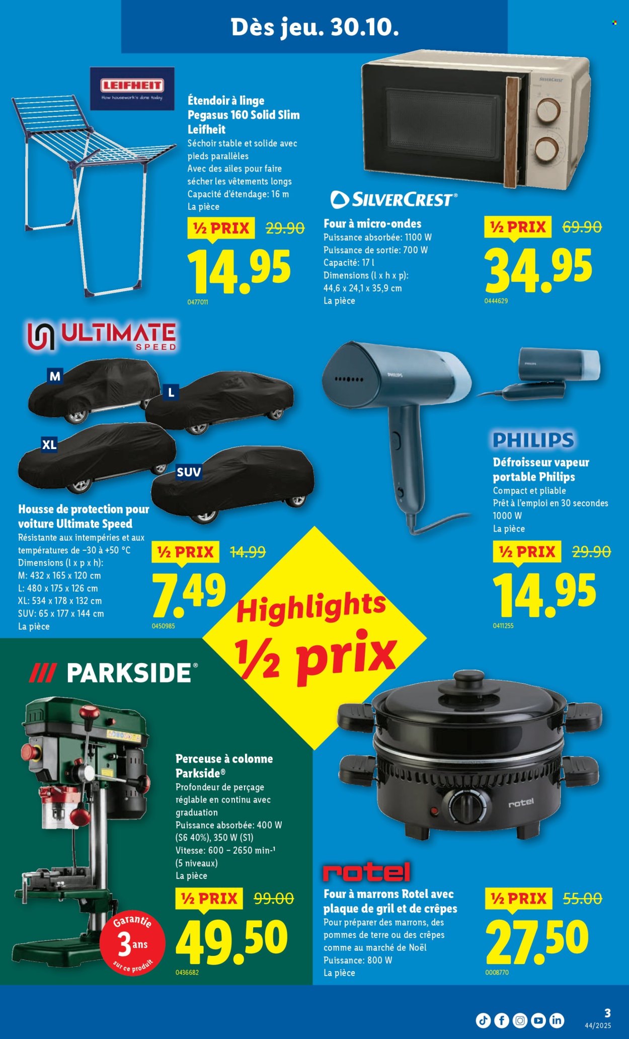 Volantino Lidl - 30.10.2025 - 5.11.2025. Pagina 3. Pagina 3