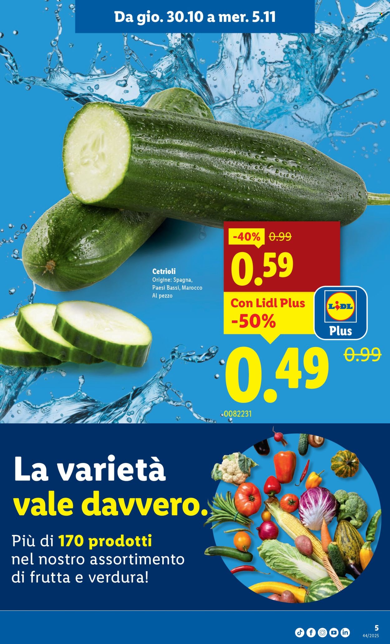 Volantino Lidl - 30.10.2025 - 5.11.2025. Pagina 5. Pagina 5