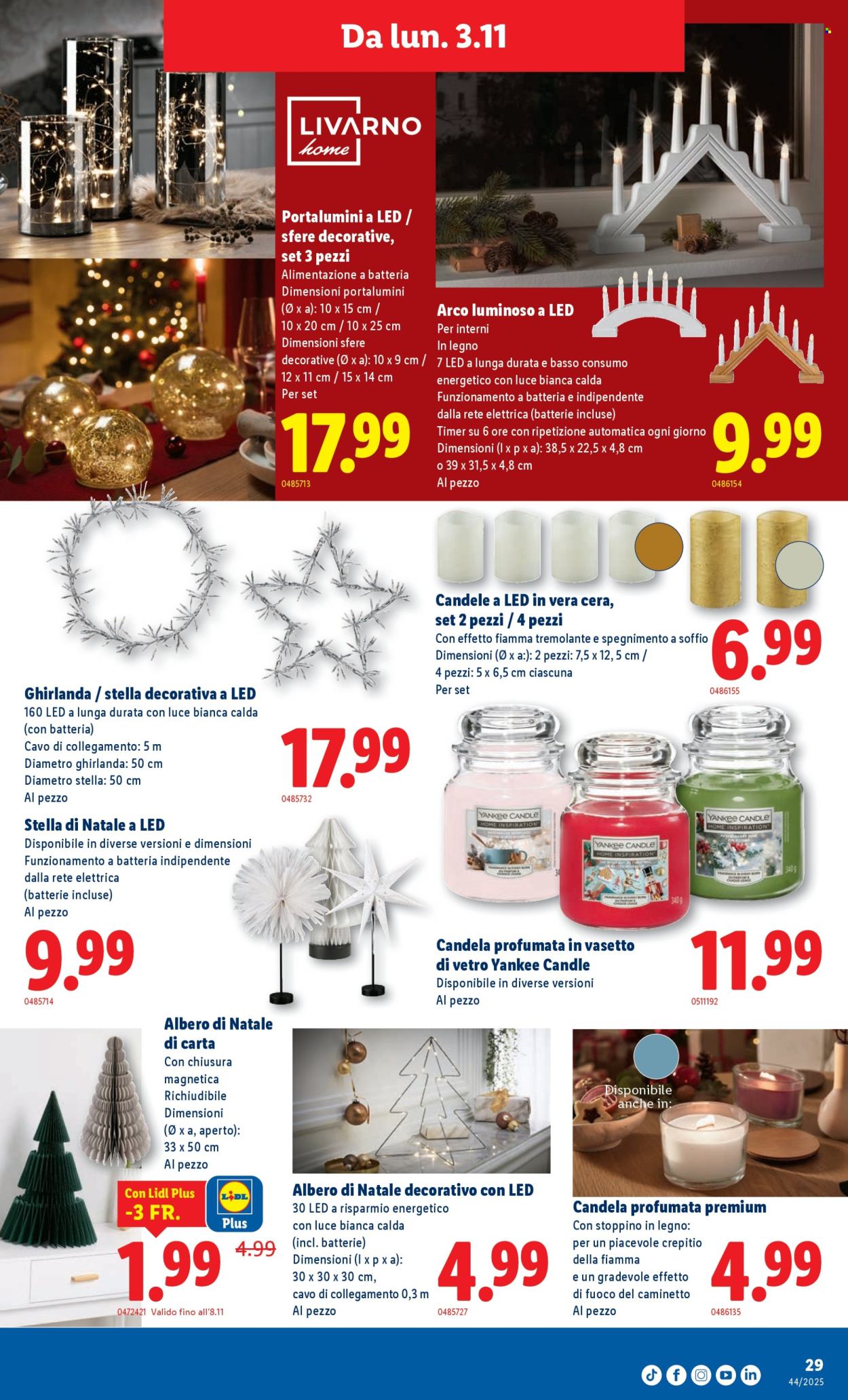 Volantino Lidl - 30.10.2025 - 5.11.2025. Pagina 29. Pagina 29
