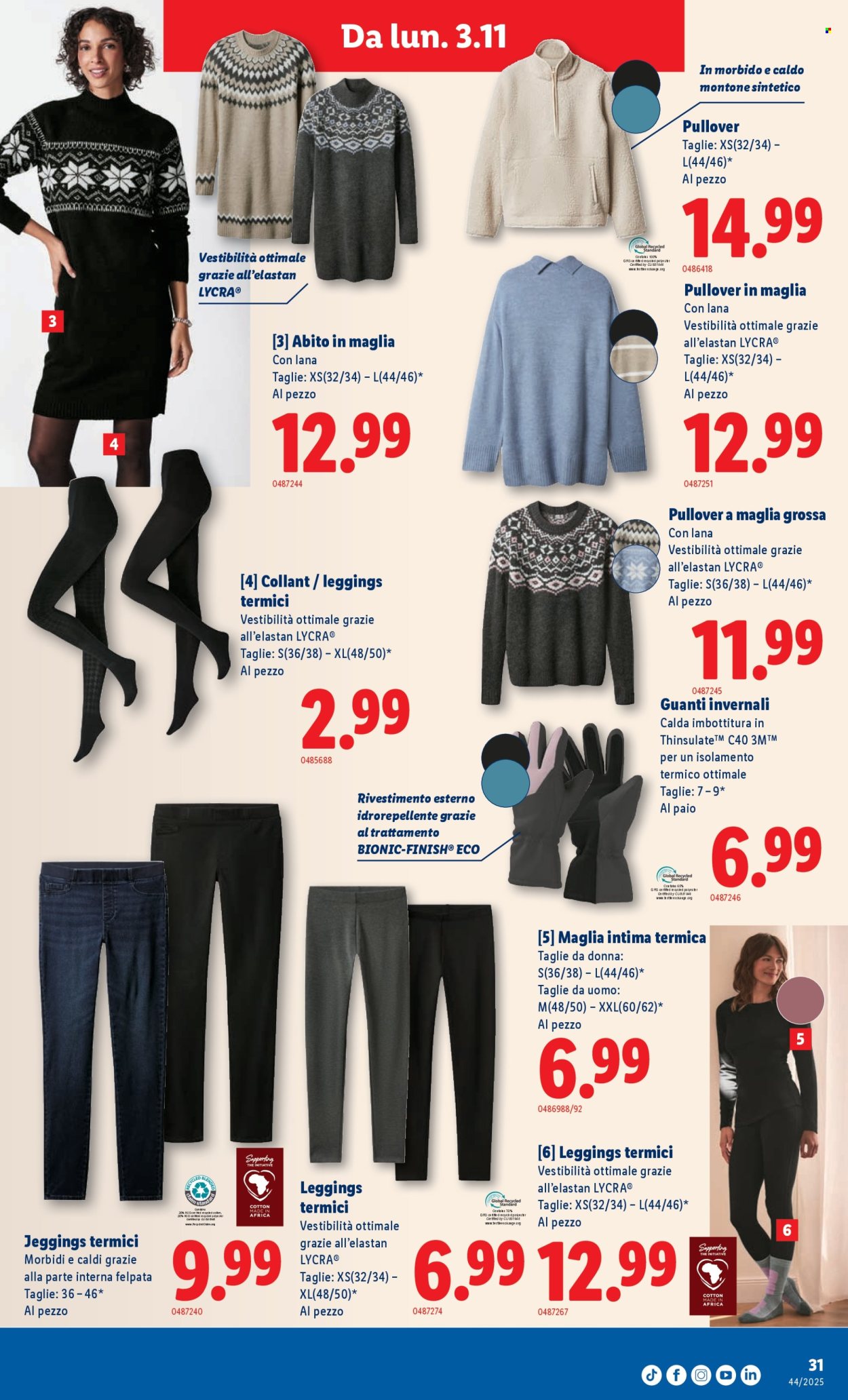 Volantino Lidl - 30.10.2025 - 5.11.2025. Pagina 31. Pagina 31