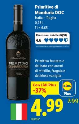 Primitivo di Manduria DOC
