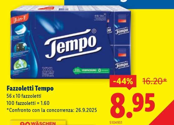 Fazzoletti Tempo