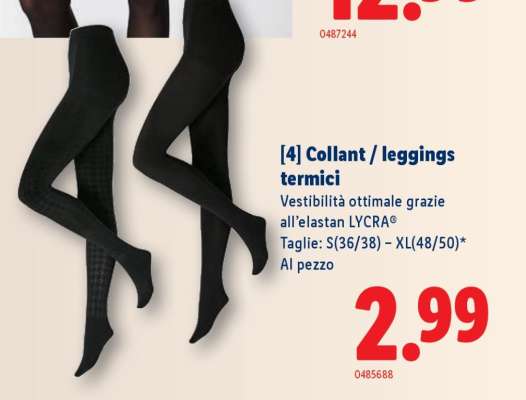 Collant / leggings termici
