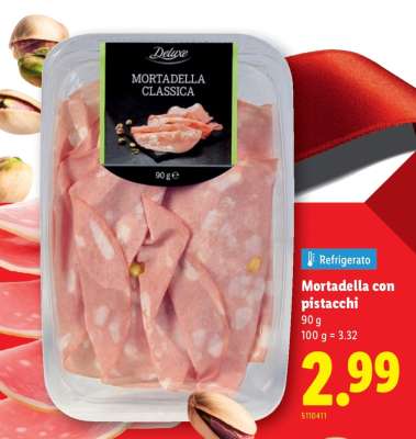Mortadella​ con pistacchi