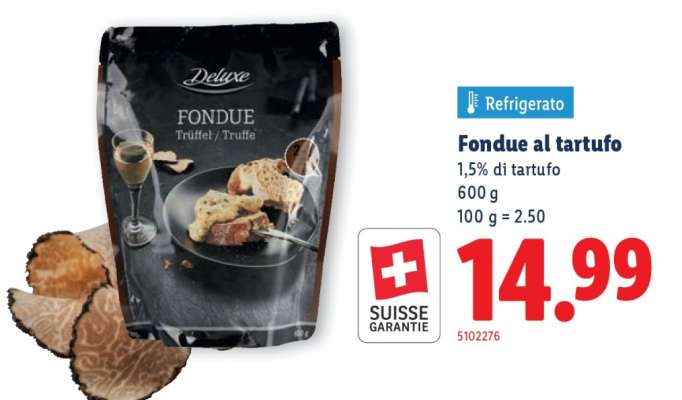 Fondue al tartufo