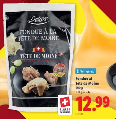 Fondue al Tête de Moine