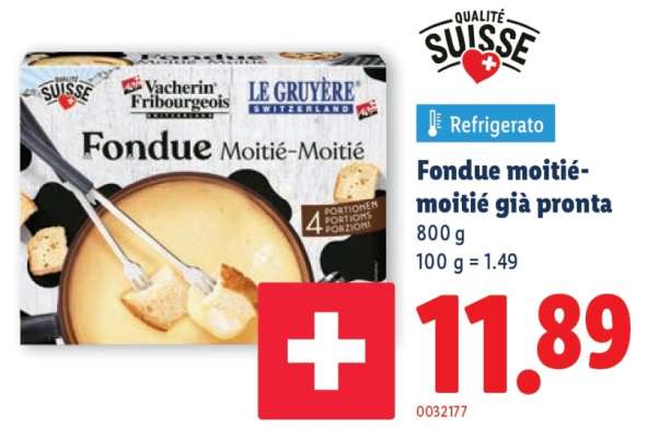 Fondue moitié-moitié già pronta