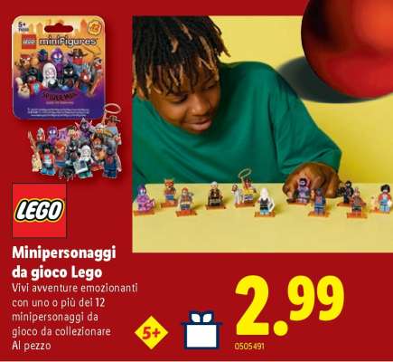 Minipersonaggi da gioco Lego