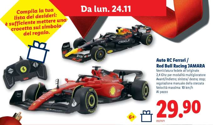 Auto RC Ferrari / Red Bull Racing JAMARA