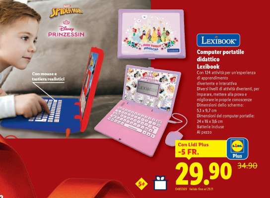 Lexibook Computer portatile didattico
