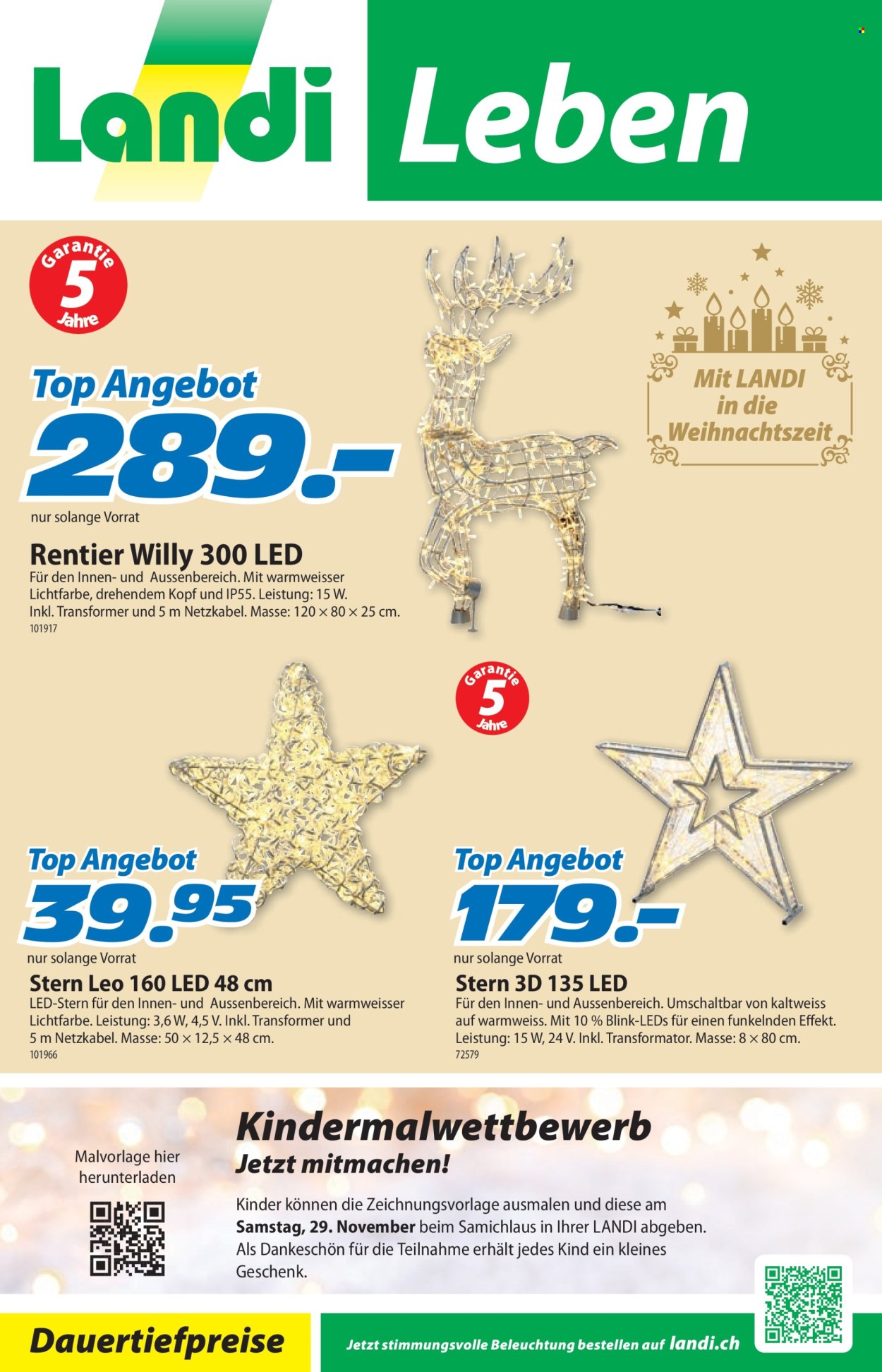 Volantino Landi - 27.10.2025 - 9.11.2025. Pagina 1. Pagina 1