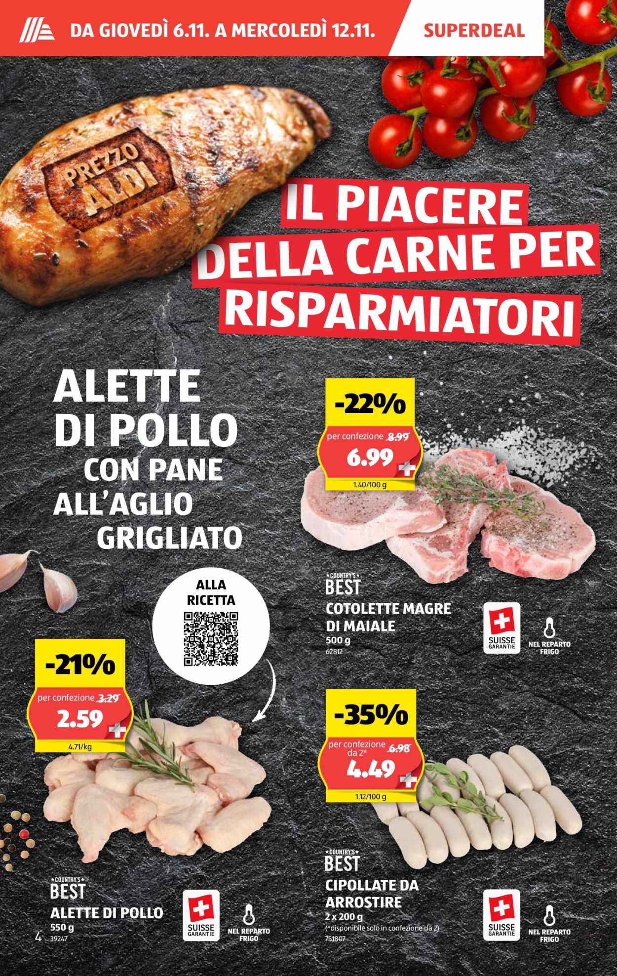 Volantino Aldi - 6.11.2025 - 12.11.2025. Pagina 4. Pagina 4