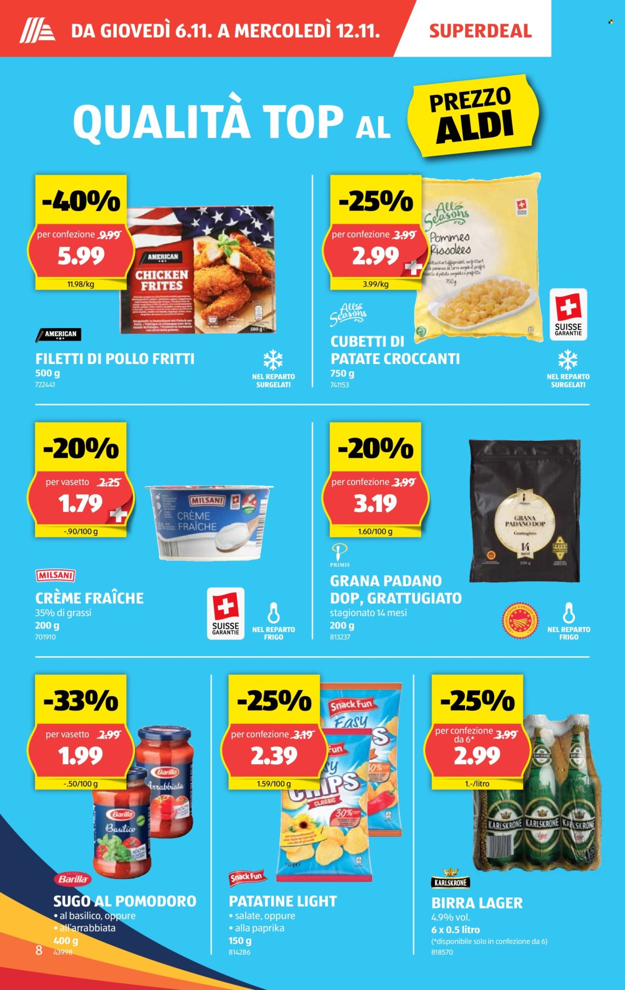Volantino Aldi - 6.11.2025 - 12.11.2025. Pagina 8. Pagina 8