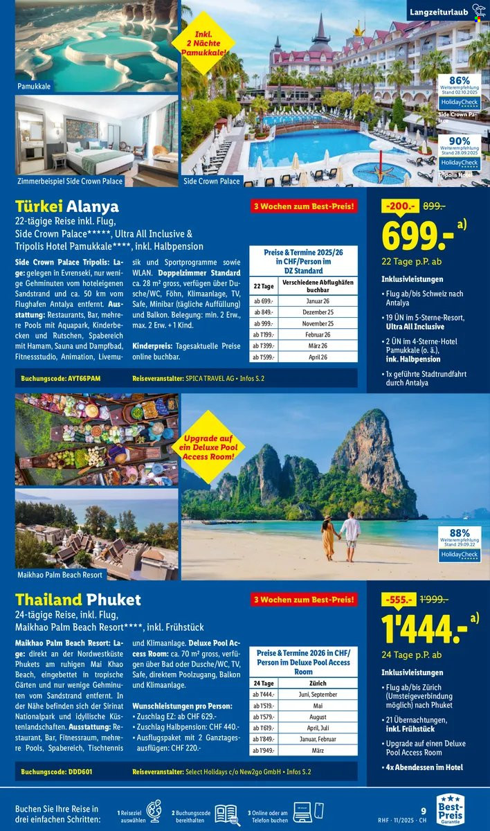 Volantino Lidl - 29.10.2025 - 30.11.2025. Pagina 9. Pagina 9