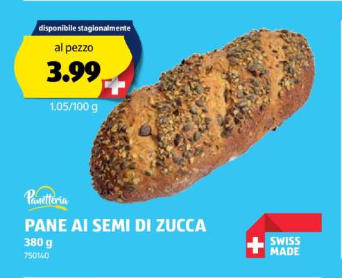 PANE AI SEMI DI ZUCCA