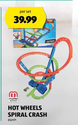 HOT WHEELS SPIRAL CRASH