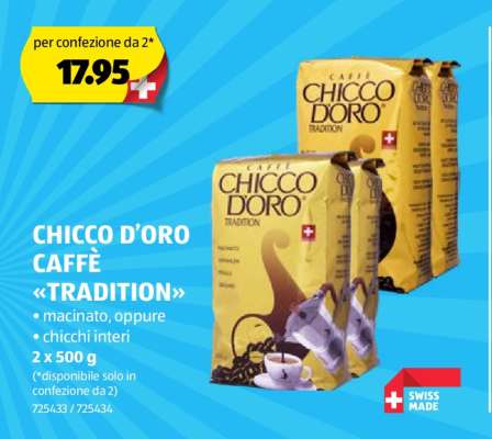 CHICCO D’ORO CAFFÈ TRADITION