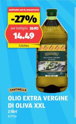 OLIO EXTRA VERGINE DI OLIVA XXL