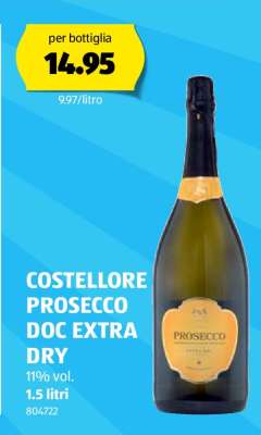 COSTELLORE PROSECCO DOC EXTRA DRY
