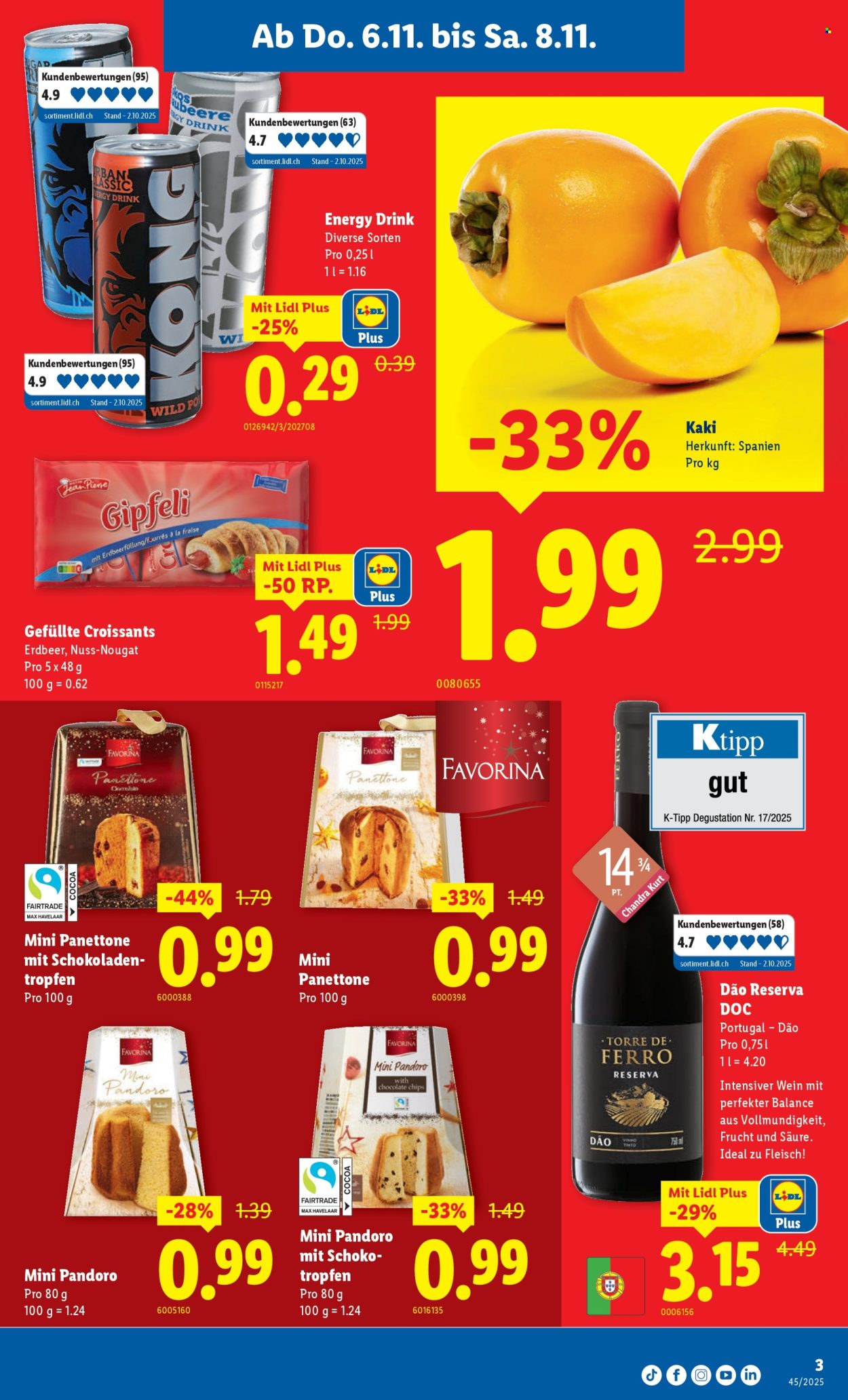 Volantino Lidl - 6.11.2025 - 12.11.2025. Pagina 3. Pagina 3