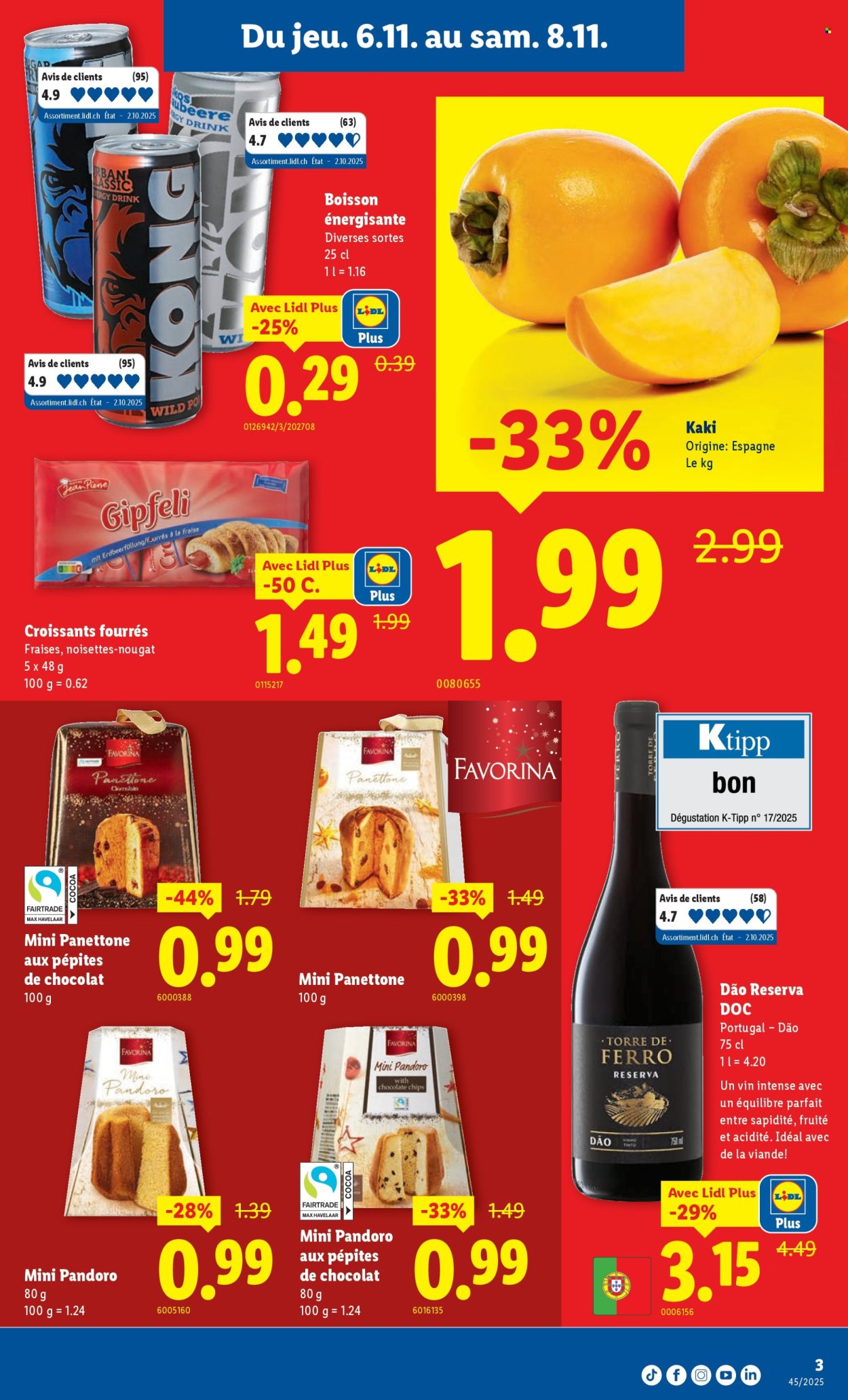 Volantino Lidl - 6.11.2025 - 12.11.2025. Pagina 3. Pagina 3