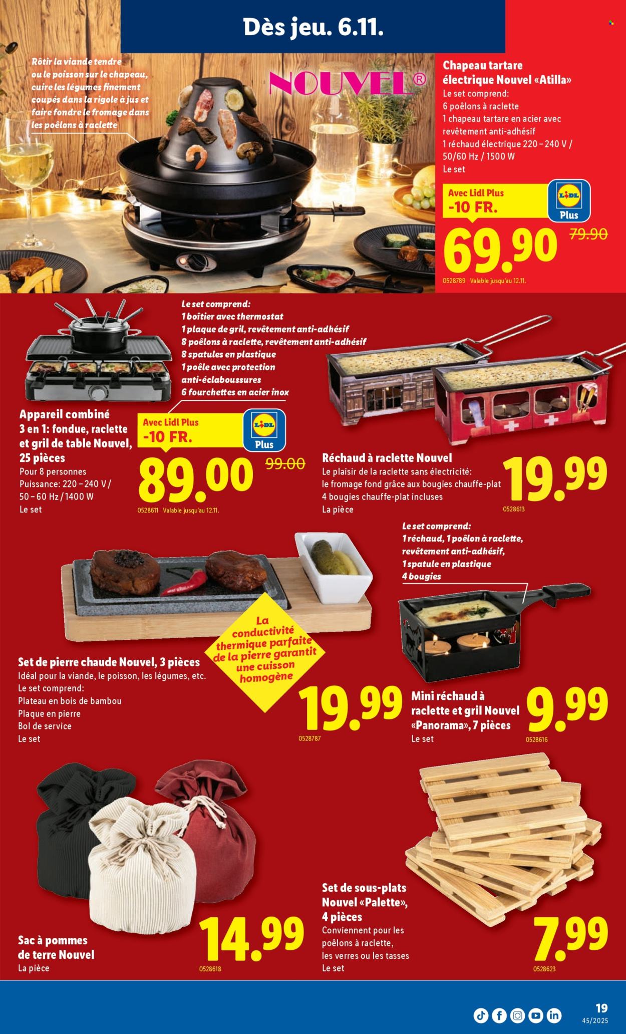 Volantino Lidl - 6.11.2025 - 12.11.2025. Pagina 19. Pagina 19