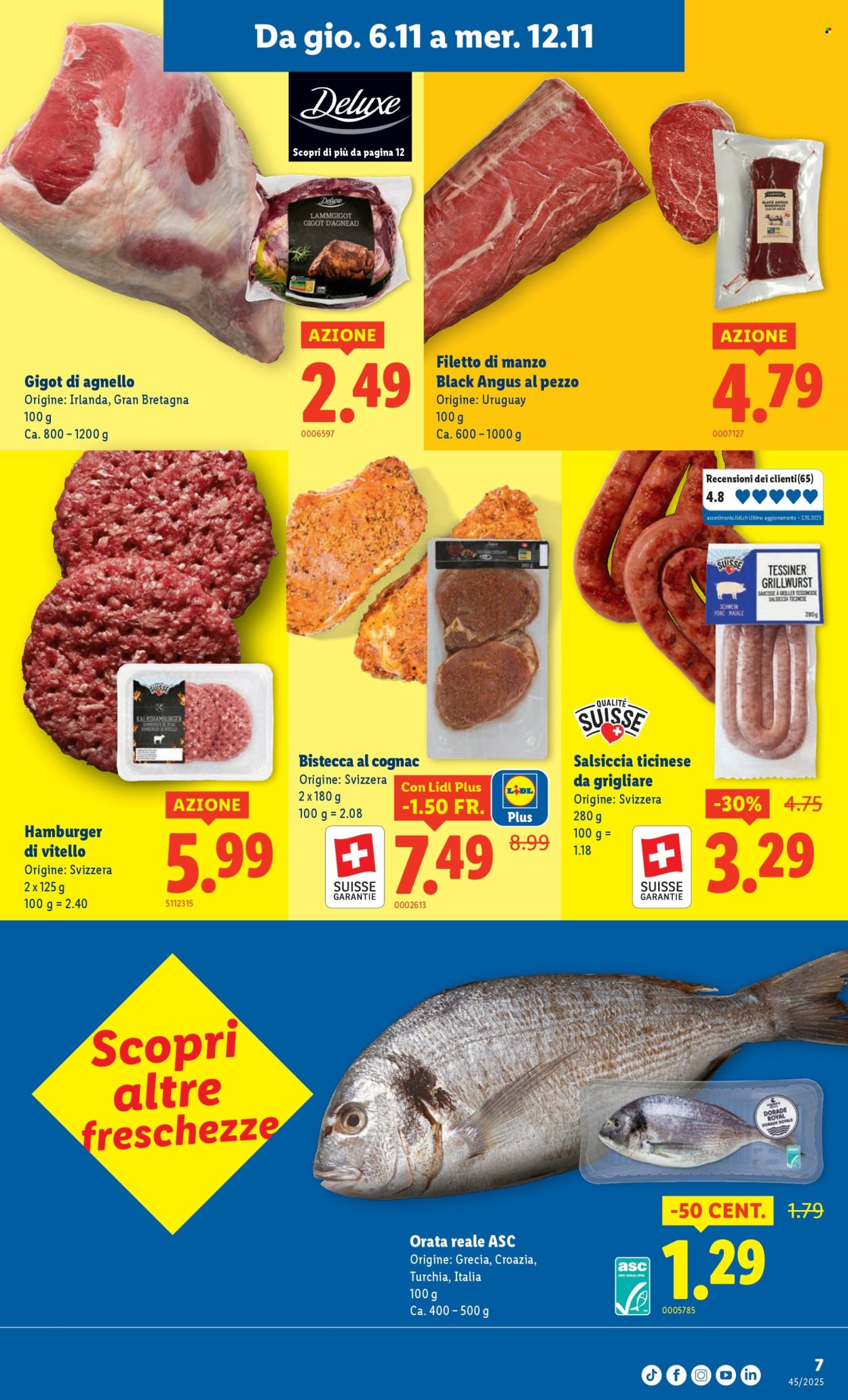 Volantino Lidl - 6.11.2025 - 12.11.2025. Pagina 7. Pagina 7