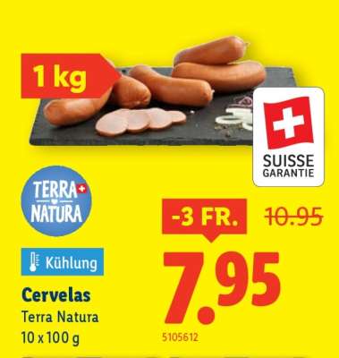 Cervelas Terra Natura