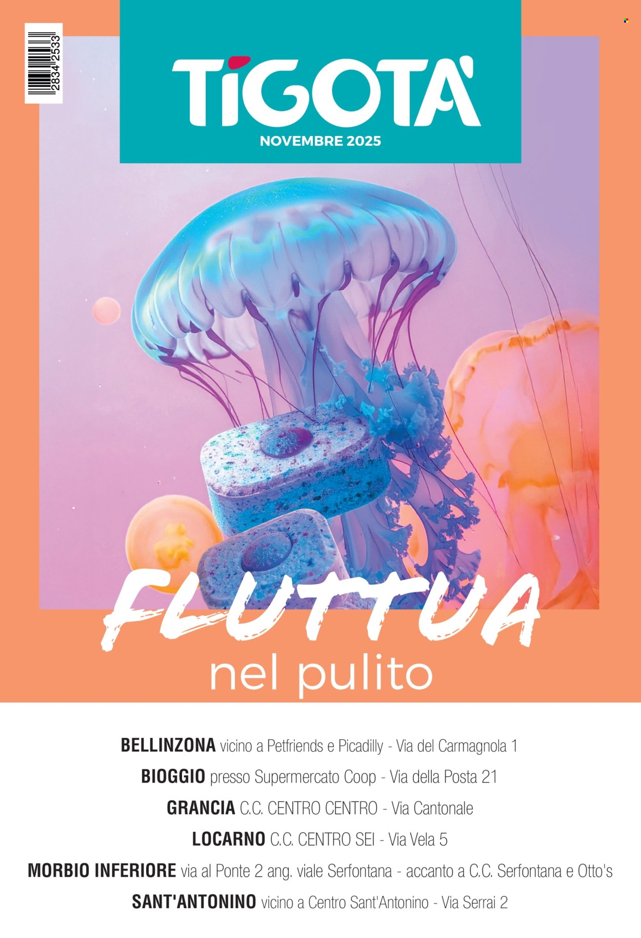 Volantino Tigotà - 1.11.2025 - 30.11.2025. Pagina 1. Pagina 1