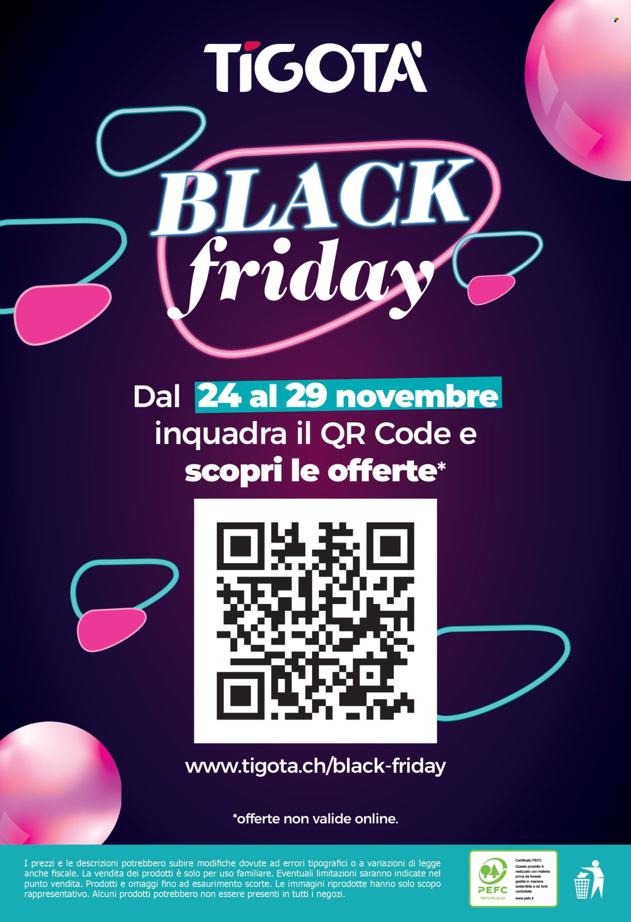 Volantino Tigotà - 1.11.2025 - 30.11.2025. Pagina 24. Pagina 24