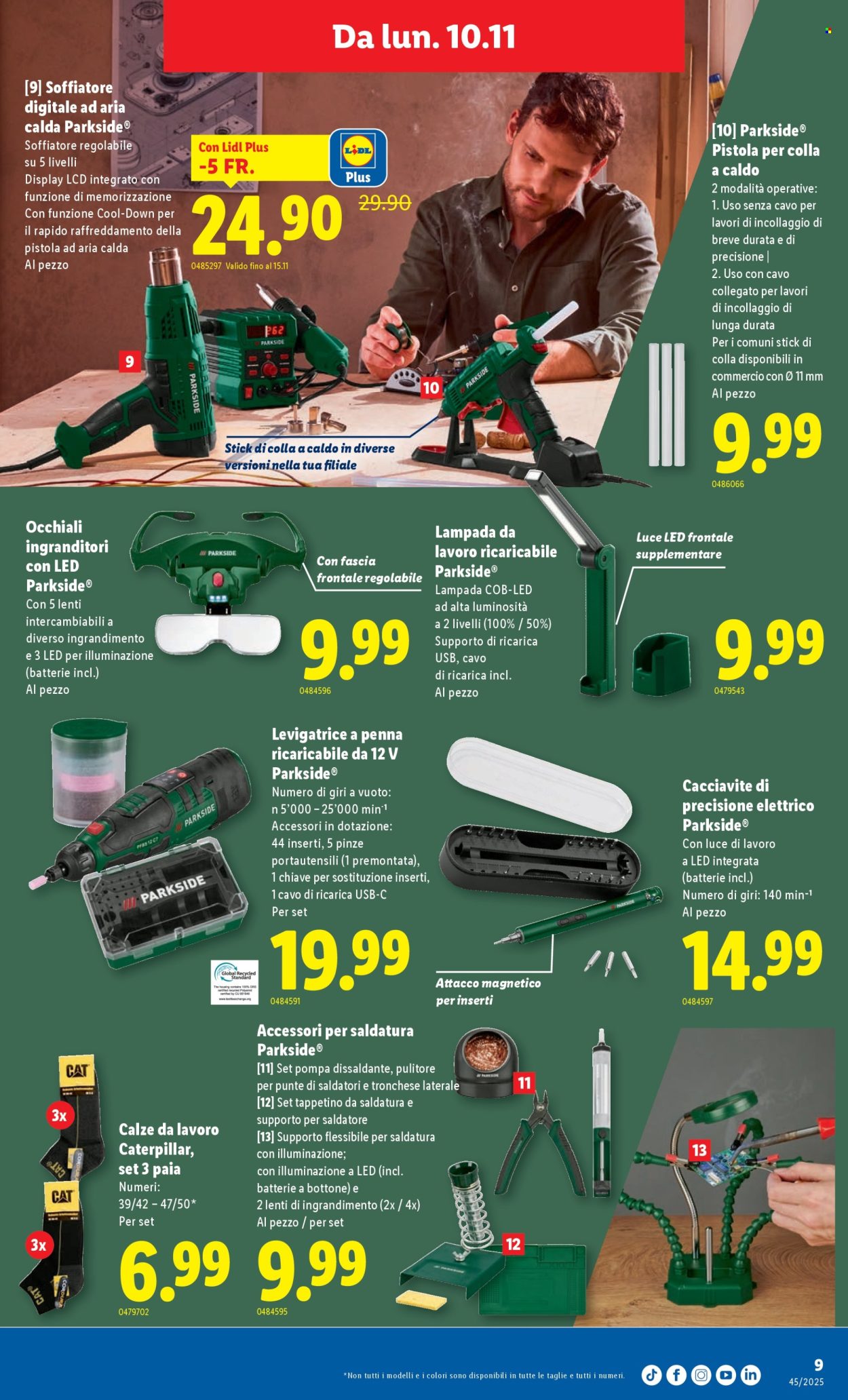 Volantino Lidl - 10.11.2025 - 15.11.2025. Pagina 9. Pagina 9