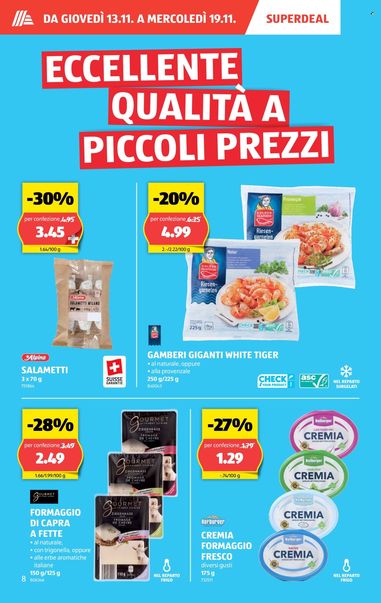 Volantino Aldi - 13.11.2025 - 19.11.2025. Pagina 8. Pagina 8