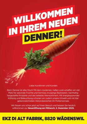 Denner - Neueroeffnung Waedenswil