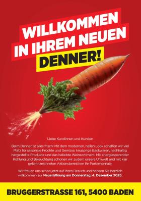 Denner - Neueroeffnung Baden