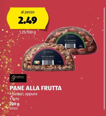 PANE ALLA FRUTTA