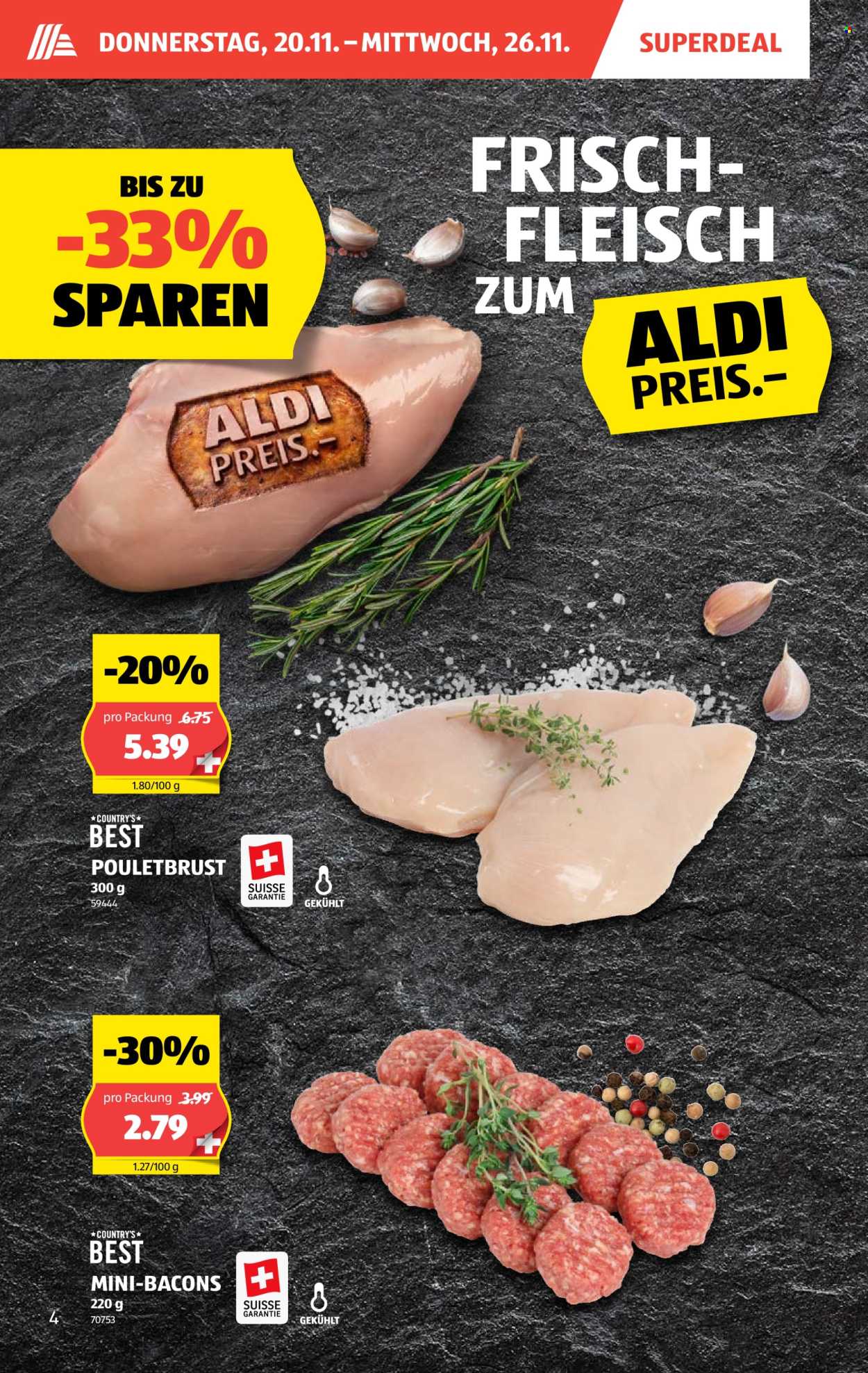 Volantino Aldi - 20.11.2025 - 26.11.2025. Pagina 4. Pagina 4
