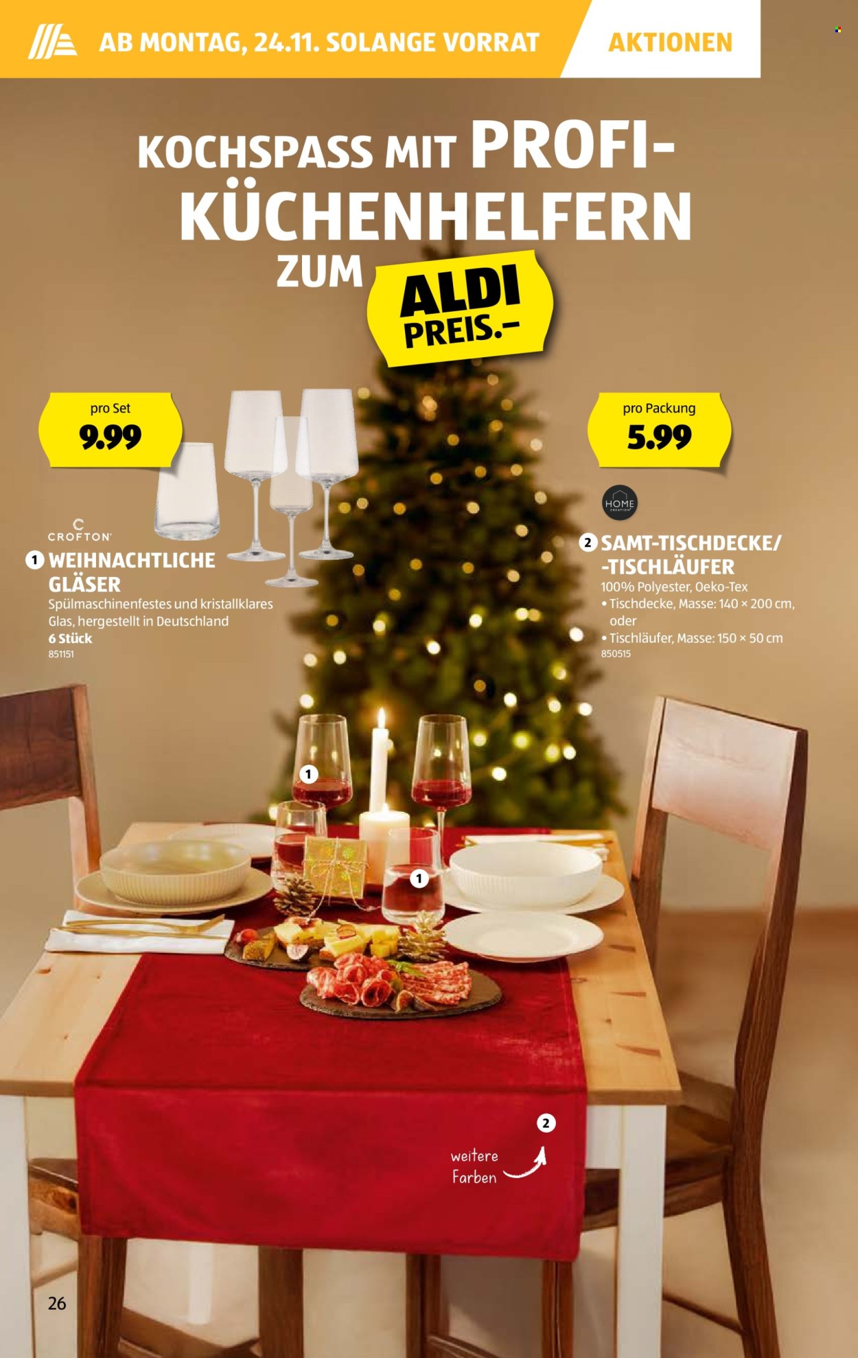 Volantino Aldi - 20.11.2025 - 26.11.2025. Pagina 26. Pagina 26